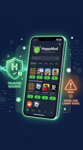 is happymod contain virus