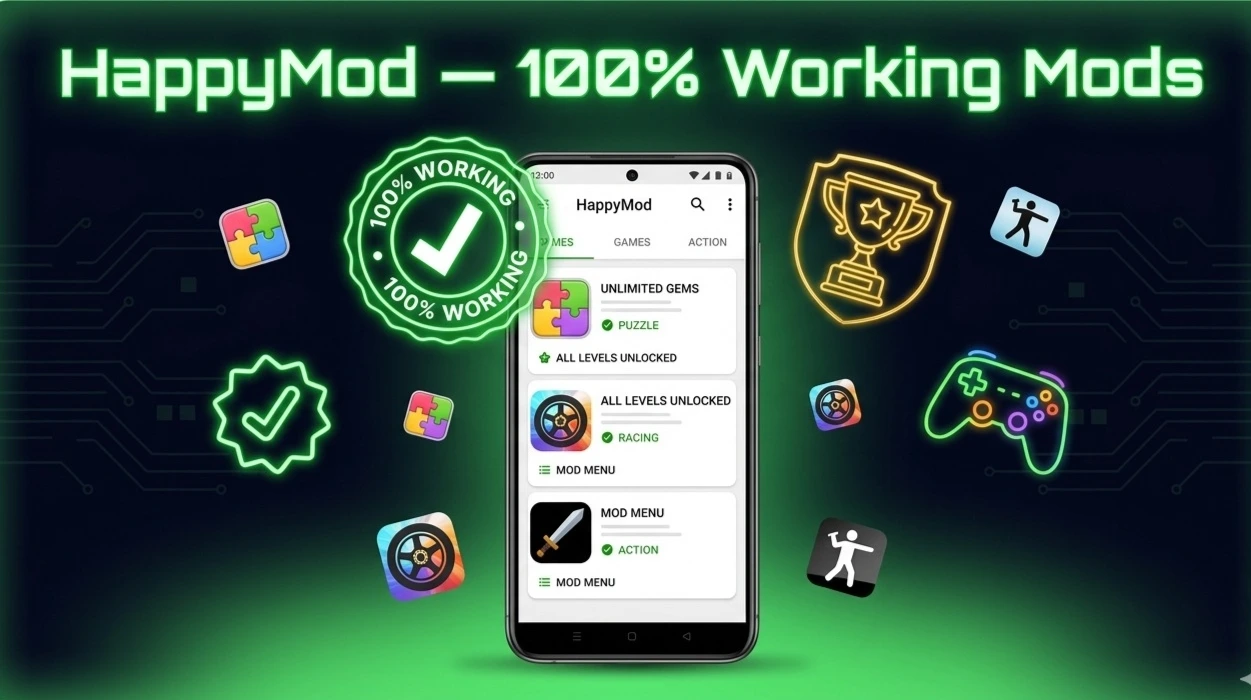 happymod latest version 3.3.4 100 working mods for android
